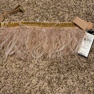 BCBG Feather belt